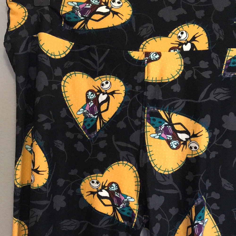 Lularoe Nightmare Before Christmas Leggings